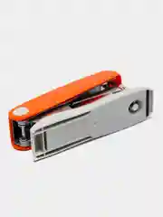 Степлер №24/6, 26/6 BRAUBERG "Germanium", до 20 листов, оранжевый, 226574