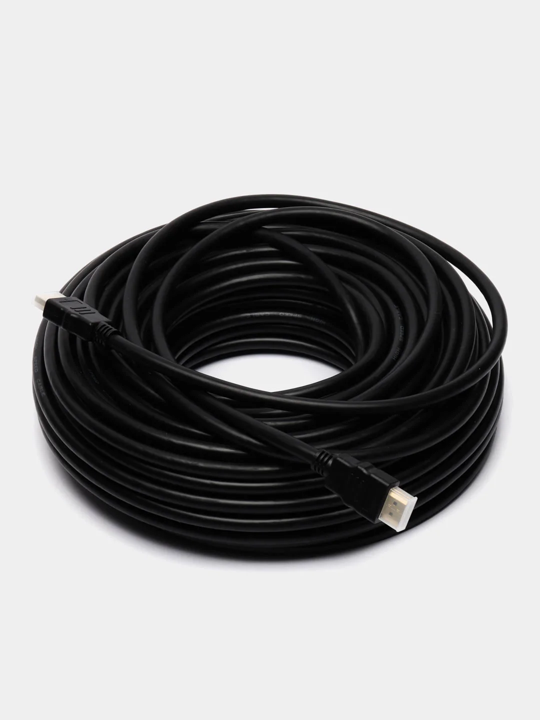 Черный кабель подключения  HDMI-HDMI FullHD 1080p версия 1.4 для телевизора монитора и проектора