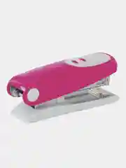 Степлер №24/6, 26/6 BRAUBERG "Germanium", до 20 листов, розовый, 226575