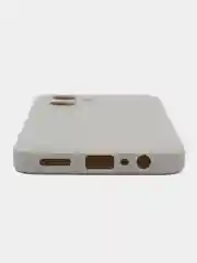 Серый чехол для Realme C33 / Реалми С33 силиконовый, цветной, матовый