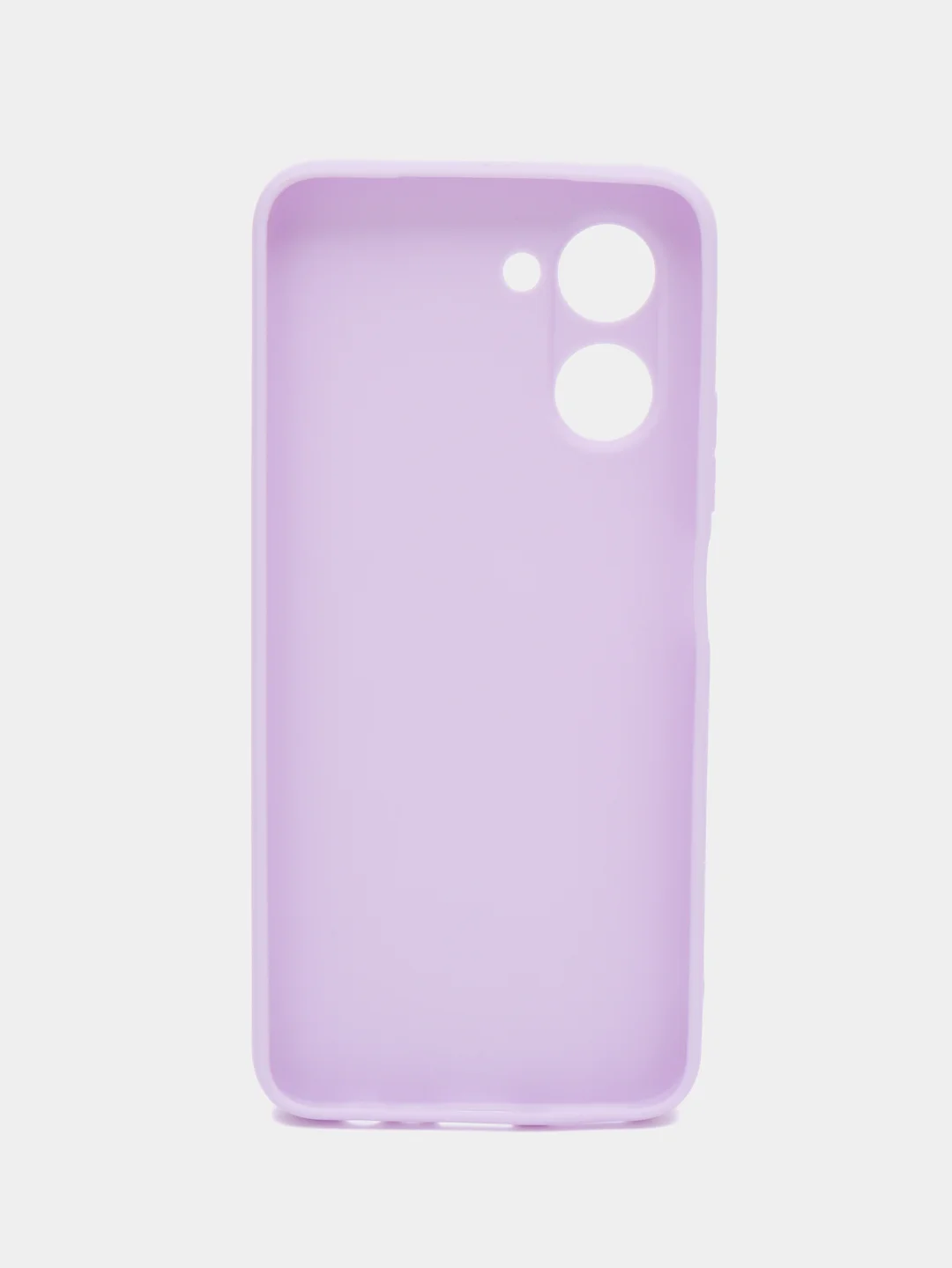Лавандовый чехол для Realme C33 / Реалми С33 силиконовый, цветной, матовый
