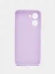 Лавандовый чехол для Realme C33 / Реалми С33 силиконовый, цветной, матовый