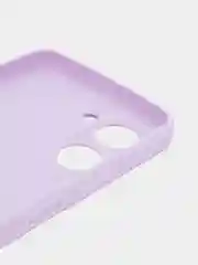 Лавандовый чехол для Realme C33 / Реалми С33 силиконовый, цветной, матовый