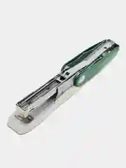 Степлер №24/6, 26/6 BRAUBERG "Germanium", до 20 листов, тёмно-зелёный, 226578