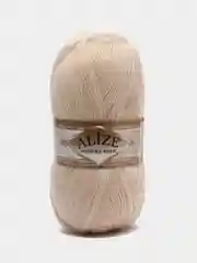 Бежевый пряжа Alize Angora Gold, 20% Шерсть 80% Акрил, 100 г, 550 м (часть 1)