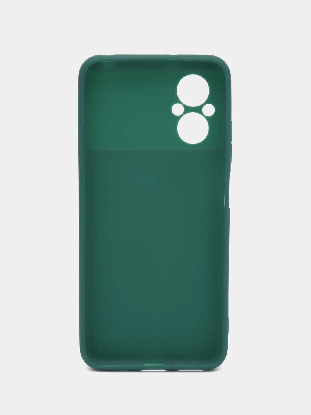 Тёмно-зелёный чехол для Xiaomi Poco M5, Сяоми Поко М5 силиконовый, цветной, матовый