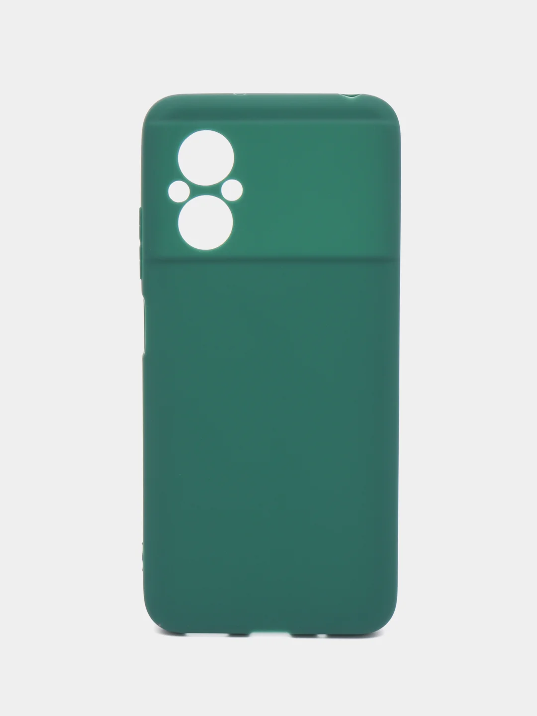 Тёмно-зелёный чехол для Xiaomi Poco M5, Сяоми Поко М5 силиконовый, цветной, матовый