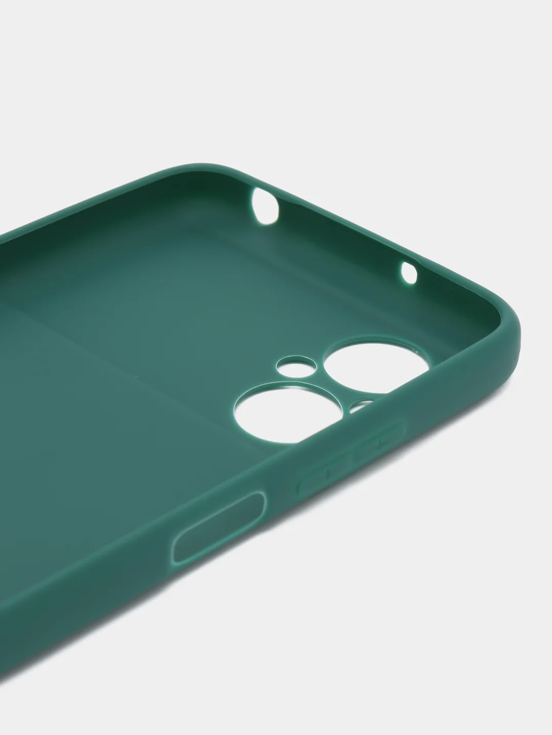 Тёмно-зелёный чехол для Xiaomi Poco M5, Сяоми Поко М5 силиконовый, цветной, матовый
