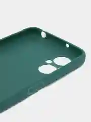 Тёмно-зелёный чехол для Xiaomi Poco M5, Сяоми Поко М5 силиконовый, цветной, матовый