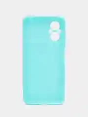 Бирюзовый чехол для Xiaomi Poco M5, Сяоми Поко М5 силиконовый, цветной, матовый