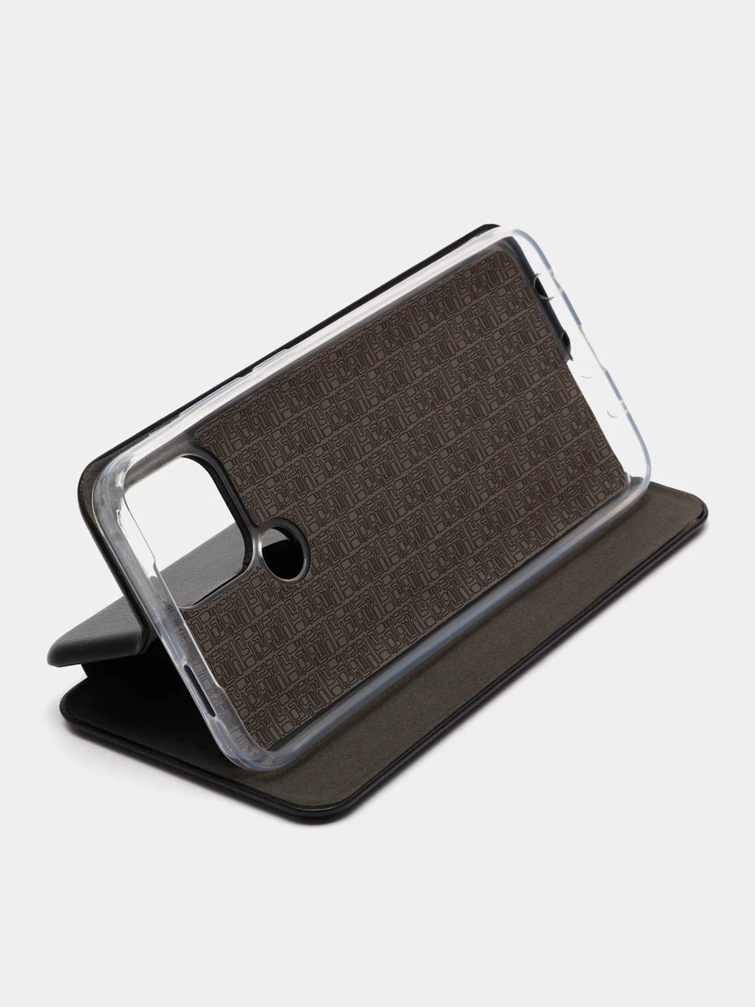 Черный чехол книжка Xiaomi Poco C51 / Redmi A1 Plus / A2 Plus / A1+ A2+ ( Редми А1 Плюс А2 Плюс)