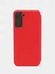 Красный чехол-книжка на Samsung Galaxy S21+ / S21 Plus, Самсунг Галакси С21+ / С21 Плюс