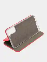 Красный чехол-книжка на Samsung Galaxy S21+ / S21 Plus, Самсунг Галакси С21+ / С21 Плюс