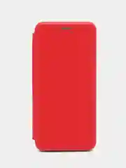 Красный чехол-книжка на Samsung Galaxy S21+ / S21 Plus, Самсунг Галакси С21+ / С21 Плюс