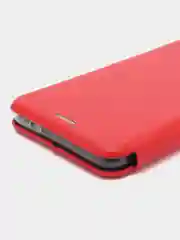 Красный чехол-книжка на Samsung Galaxy S21+ / S21 Plus, Самсунг Галакси С21+ / С21 Плюс
