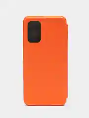 Оранжевый чехол-книжка для Samsung Galaxy A13 4G (Самсунг Галакси А13)