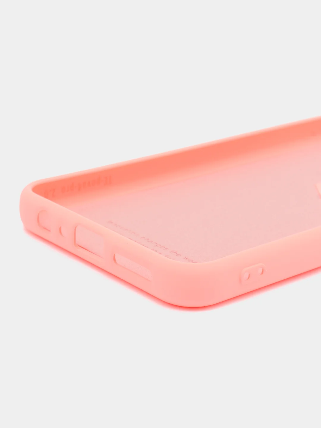 Розовый чехол силиконовый для Tecno Pova 4 Pro