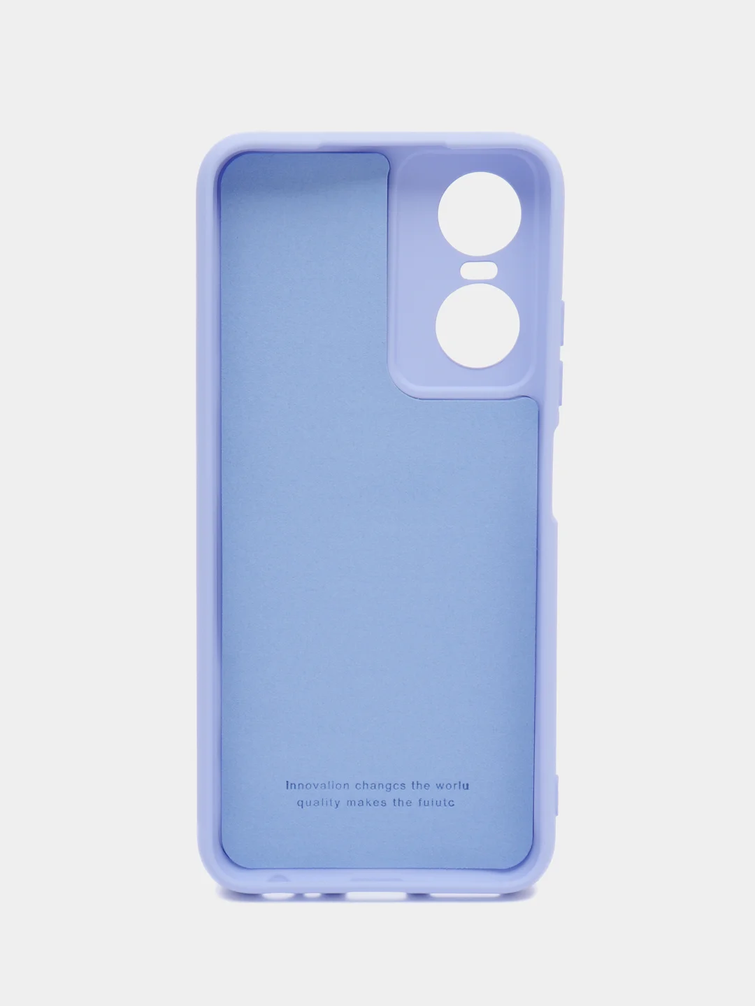 Небесно-голубой чехол силиконовый для Tecno Pop 6 Pro, Silicone Cover