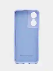 Небесно-голубой чехол силиконовый для Tecno Pop 6 Pro, Silicone Cover