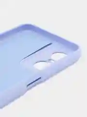 Небесно-голубой чехол силиконовый для Tecno Pop 6 Pro, Silicone Cover