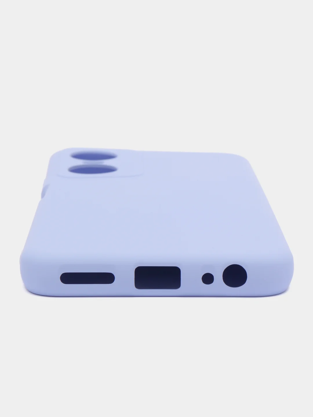 Небесно-голубой чехол силиконовый для Tecno Pop 6 Pro, Silicone Cover