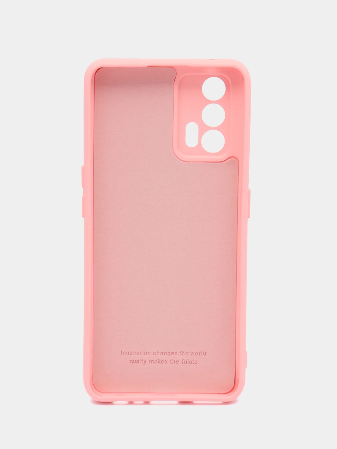 Розовый чехол силиконовый для Realme GT Neo 2T (Реалми ГТ Нео 2Т)