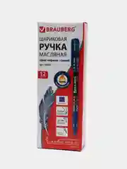 Ручка шариковая Brauberg Spark, синяя, 12 штук, 0,35 мм, 880184