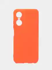 Рыжий чехол силиконовый для Tecno Pop 6 Pro, Silicone Cover