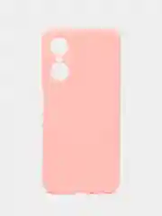 Розовый чехол силиконовый для Tecno Pop 6 Pro, Silicone Cover
