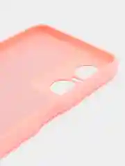 Розовый чехол силиконовый для Tecno Pop 6 Pro, Silicone Cover