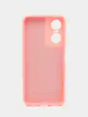 Розовый чехол силиконовый для Tecno Pop 6 Pro, Silicone Cover