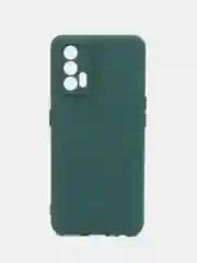 Зеленый чехол силиконовый для Realme GT Neo 2T (Реалми ГТ Нео 2Т)