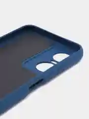 Темно-синий чехол силиконовый для Tecno Pop 6 Pro, Silicone Cover