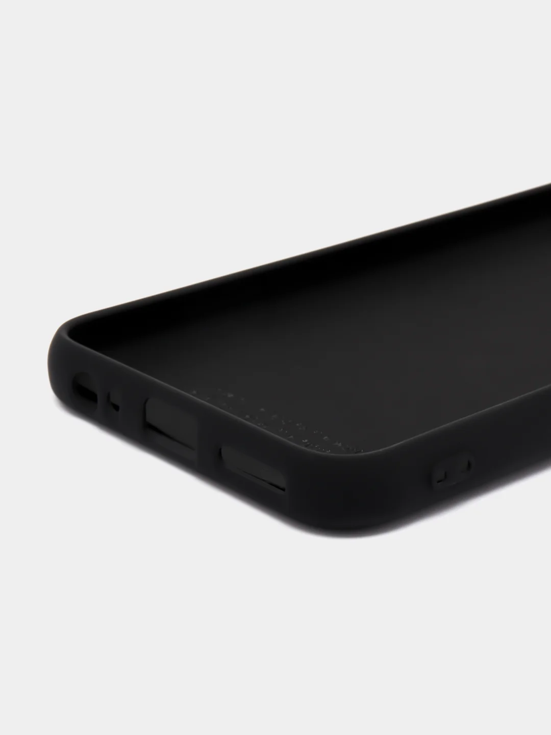Черный чехол силиконовый для Tecno Pop 6 Pro, Silicone Cover