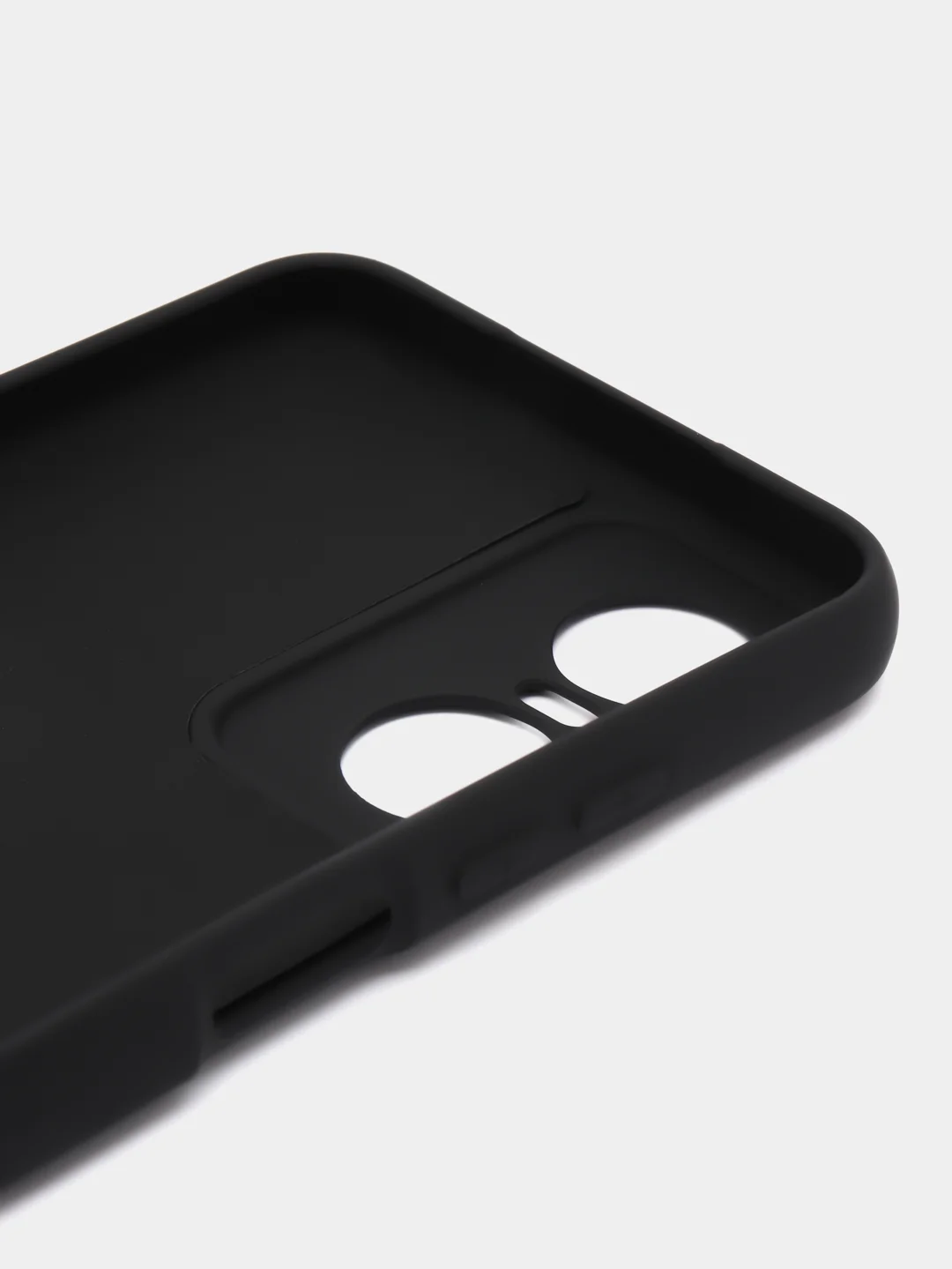 Черный чехол силиконовый для Tecno Pop 6 Pro, Silicone Cover