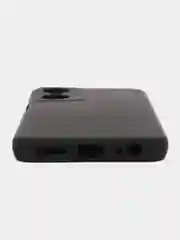 Черный чехол силиконовый для Tecno Pop 6 Pro, Silicone Cover