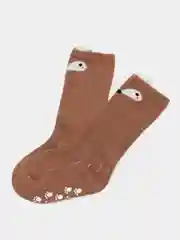 Коричневый гольфы с тормозами, детские