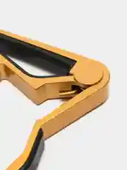 Золотой каподастр для акустической гитары и электрогитары