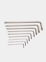 Набор имбусовых ключей VertexTools, звездочки, 9 штук, 18 см