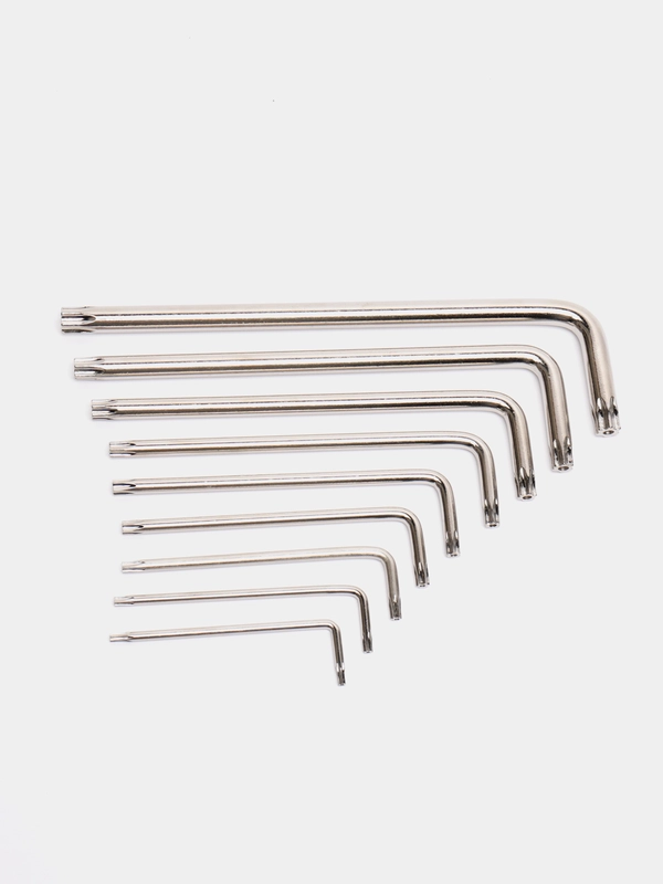 Набор имбусовых ключей VertexTools, звездочки, 9 штук, 18 см