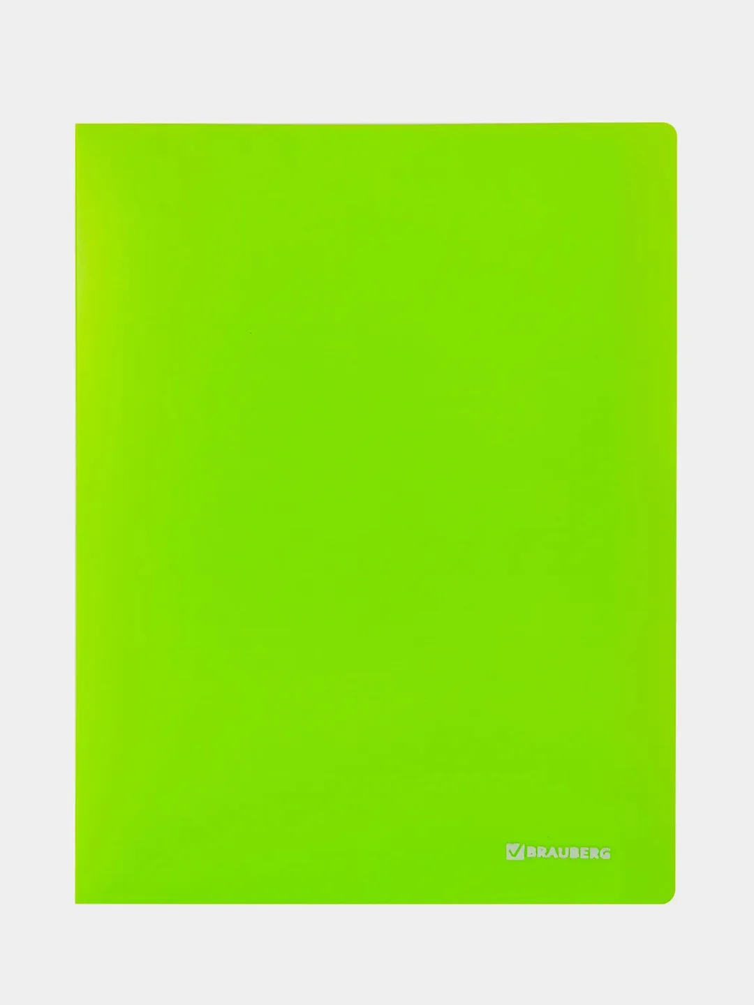 Папка с металлическим скоросшивателем и внутренним карманом BRAUBERG "Neon"