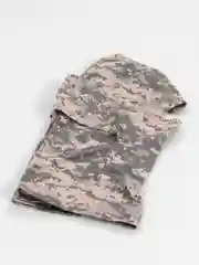 Серый меланж балаклава камуфлированная, тактическая