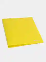 Папка с металлическим скоросшивателем и внутренним карманом BRAUBERG "Neon", 16 мм, желтая