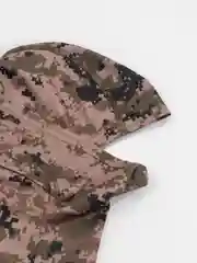 Коралловый меланж балаклава камуфлированная, тактическая