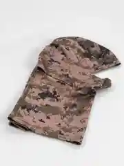 Коралловый меланж балаклава камуфлированная, тактическая