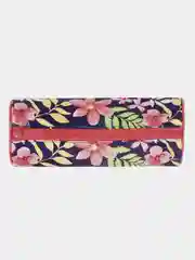 Пенал-тубус BRAUBERG, с эффектом Soft Touch, мягкий, "Flower", 22х8 см, 229015