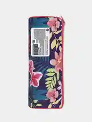 Пенал-тубус BRAUBERG, с эффектом Soft Touch, мягкий, "Flower", 22х8 см, 229015