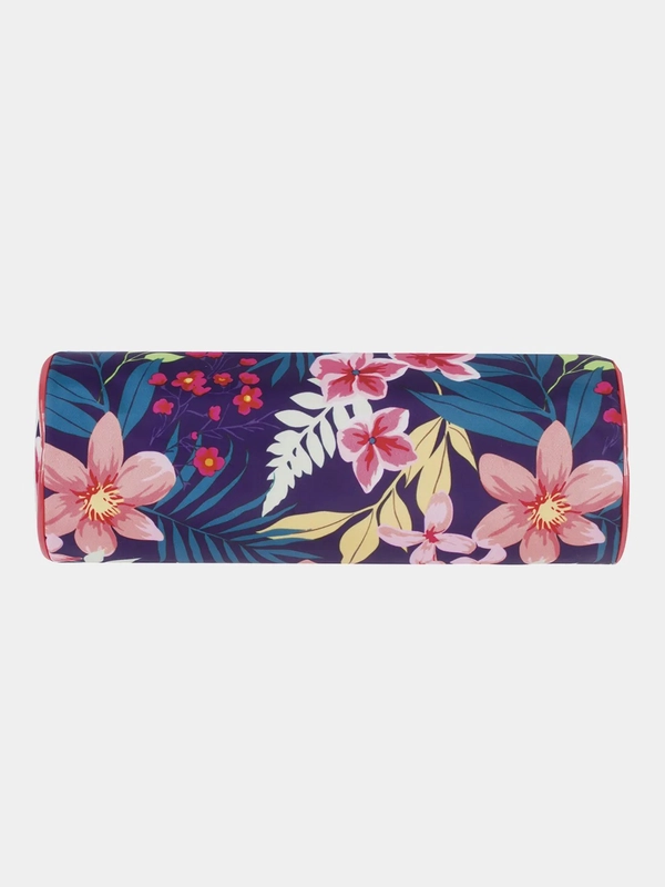 Пенал-тубус BRAUBERG, с эффектом Soft Touch, мягкий, "Flower", 22х8 см, 229015