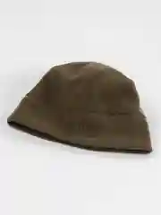 Приглушённый хаки шапка флисовая, двойная