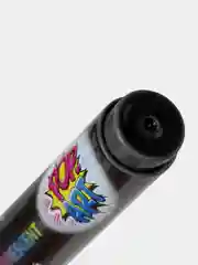 Маркер меловой BRAUBERG "POP-ART", сухостираемый, 5 мм, ЧЕРНЫЙ, 151534